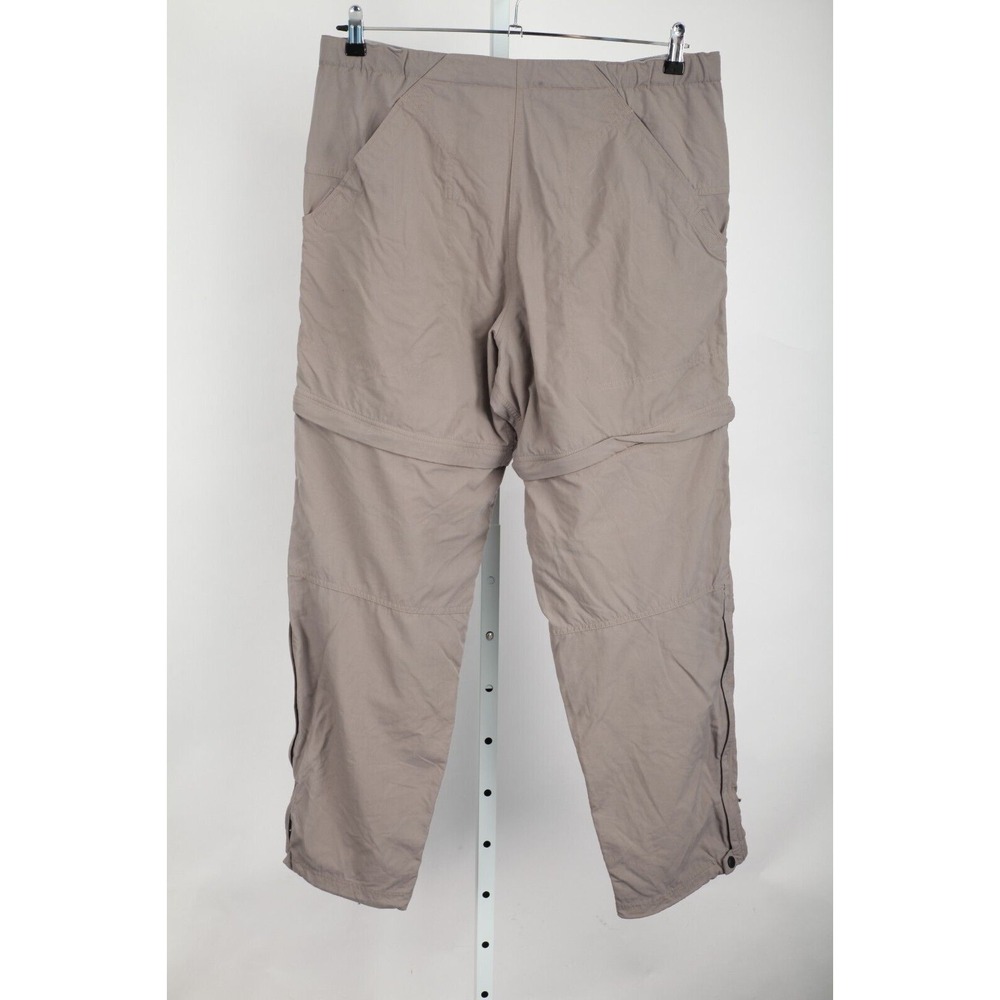 Mountain Hard Wear Pants Mens Large Gray Belt Convertible Hiking Camping Outdoor - Picture 5 of 16